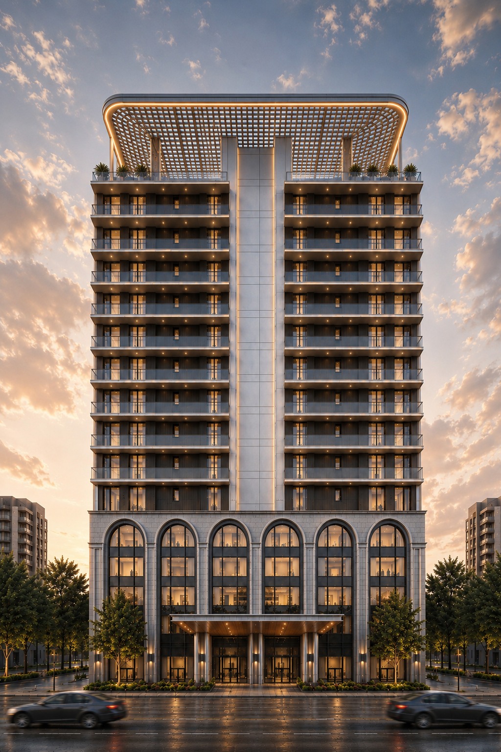 Exterior Rendering example by AJ Infotech